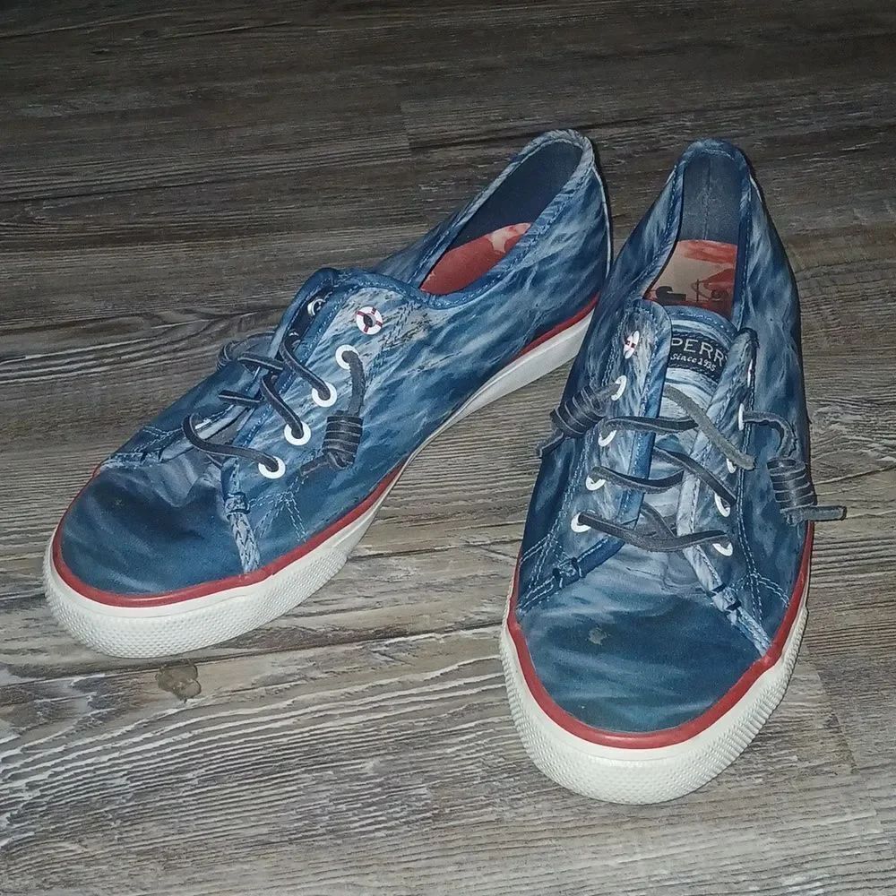 Sperry Limited Edition Jaws Seacoast Water Boat Shoes Sz 9 Ladies